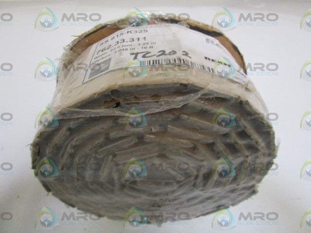 REXNORD TABLETOP CHAIN 10FT SS 815-K325 *NEW NO BOX*