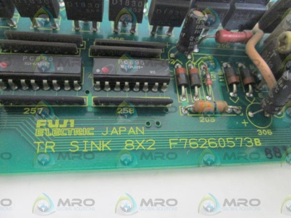 FUJI ELECTRIC TR SINK 8X2 F76260573B CIRCUIT BOARD UNMP