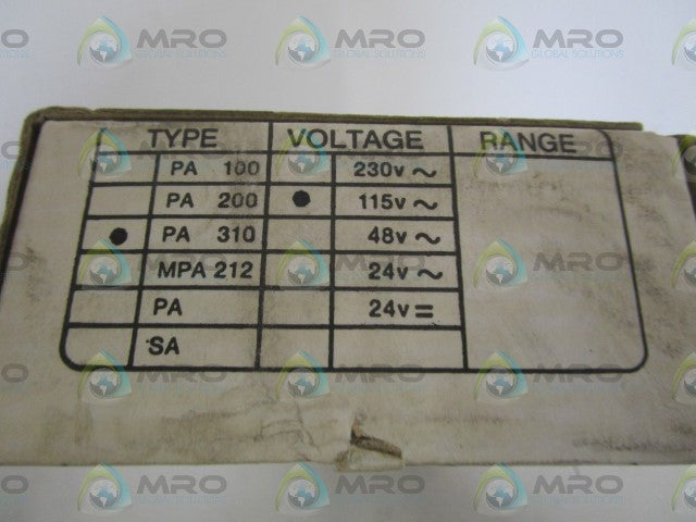 TELCO 115VAC OPTO AMPLIFIER PA310 *NEW IN BOX*