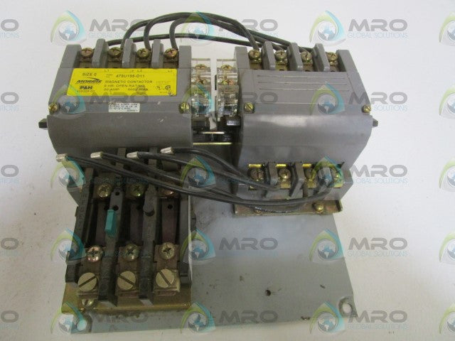 P&H MAGNETIC CONTACTOR 479U195-D11 *USED*