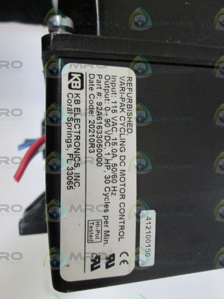 CAMCO DC MOTOR CONTROL (REFURBISHED) 92A61633050000  UNMP