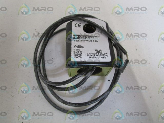 PARKER SOLENOID VALVE COIL AFGC05 *NEW IN BOX*