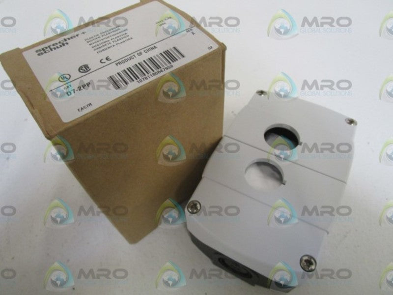 SPRECHER+SCHUH PLASTIC ENCLOSURE D7-2PP *NEW IN BOX*