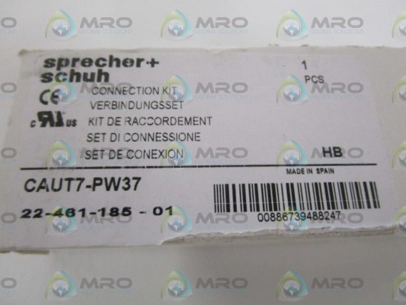 SPRECHER+SCHUH CONNECTION KIT CAUT7-PW37 *NEW IN BOX*
