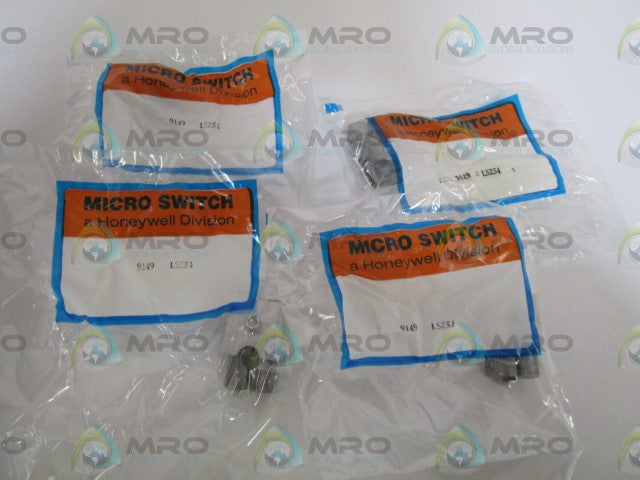 LOT OF 4 MICROSWITCH SWITCH ACTUATOR LSZ54 *NEW IN BOX*