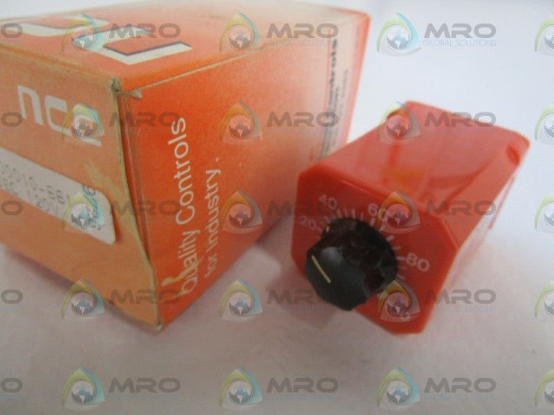 NCC .1-10SEC DIGITAL TIME DELAY RELAY K1K-00010-661 *NEW IN BOX*