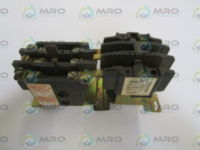 FURNAS OVERLOAD RELAY W/ STARTER 48DC37A6 W/ 16BE32AF *USED*