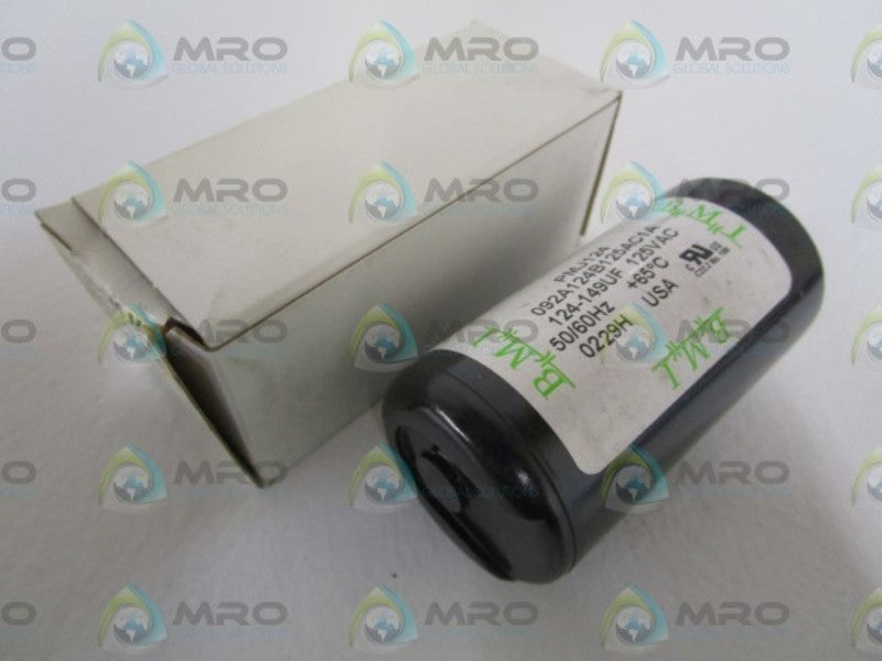 BMI 125VAC CAPACITOR PMJ124-1  NSMP