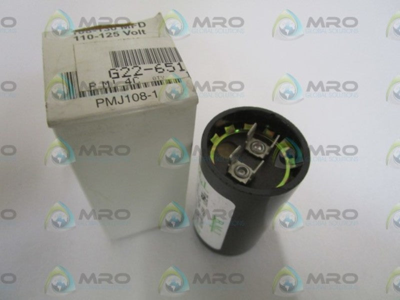 BMI 125VAC CAPACITOR PMJ108-1  NSMP