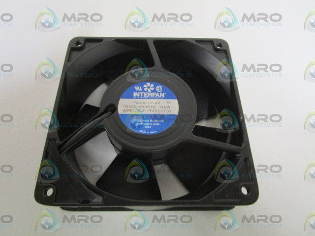 INTERFAN MINIATURE FAN 115VAC PM106-115-4B *NEW IN BOX*