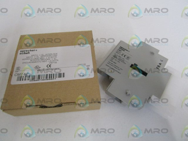 SPRECHER+SCHUH MECH. + EL. INTERLOCK CM7-02 SER. B *NEW IN BOX*