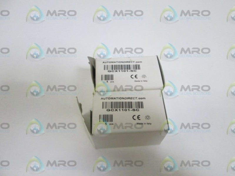 LOT OF 2 AUTOMATION DIRECT PUSHBUTTON OPERATOR GCX1101-SC *NEW IN BOX*