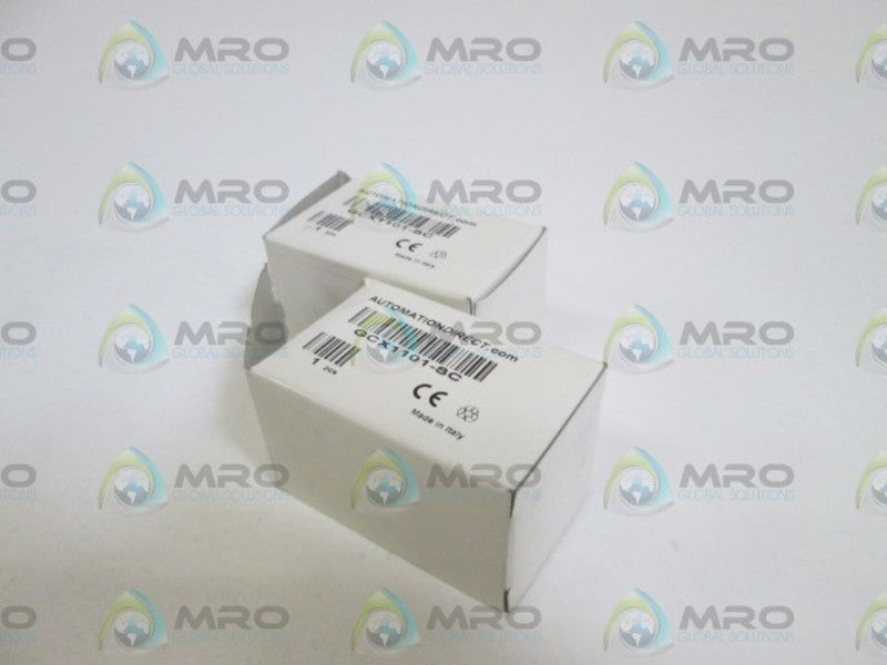 LOT OF 2 AUTOMATION DIRECT PUSHBUTTON OPERATOR GCX1101-SC *NEW IN BOX*