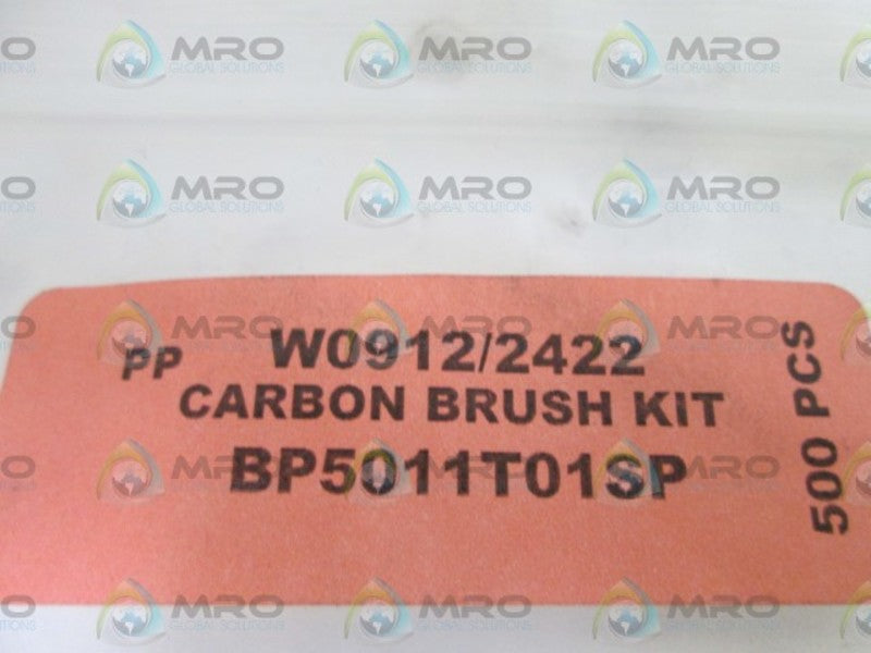 INDUSTRIAL MRO CARBON BRUSH KIT W0912/2422 (PKG OF 2)  *NEW IN BAG*