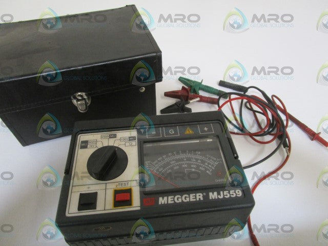 MEGGER INSULATION AND CONTINUITY TESTER MJ559 *USED*