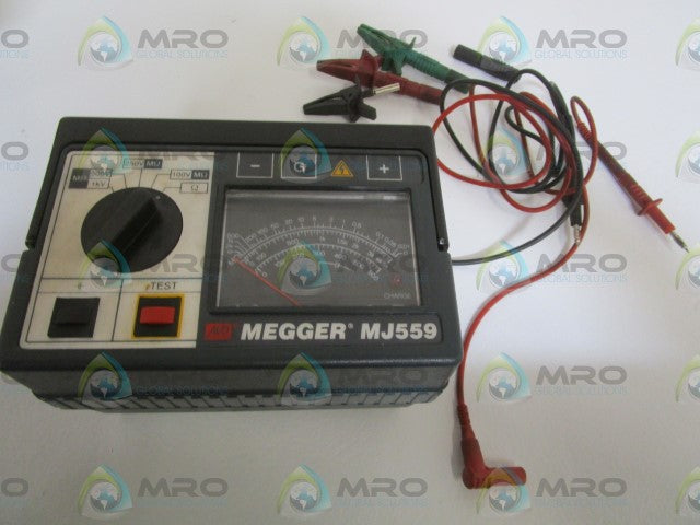 MEGGER INSULATION AND CONTINUITY TESTER MJ559 *USED*
