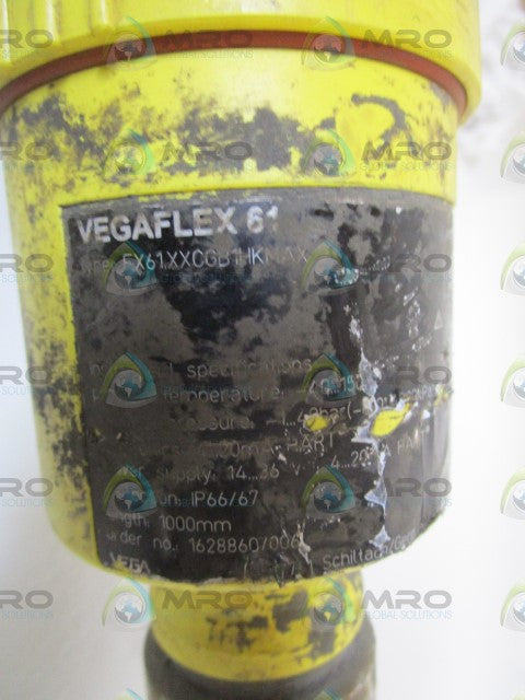 VEGA SENSOE VEGAFLEX61 FX61.XXCGB1HKMAX (AS PICTURED) *USED*