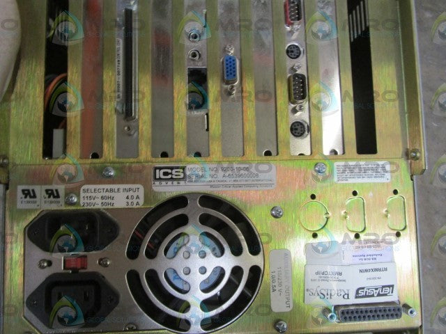 ICS CHASSIS 10 SLOT ASSEMBLY 9200-10-06 *USED*
