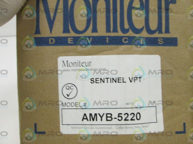 MONITEUR DEVICES SENTINEL TRANSMITTER VALVE AMYB-5220 *NEW IN BOX*
