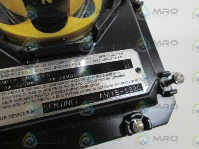 MONITEUR DEVICES SENTINEL TRANSMITTER VALVE AMYB-5220 *NEW IN BOX*