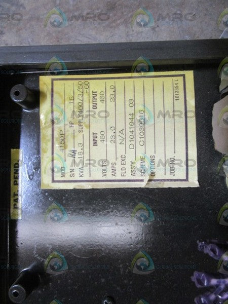 FINCOR AC MOTOR CONTROL 4150P * REMANUFACTURED *