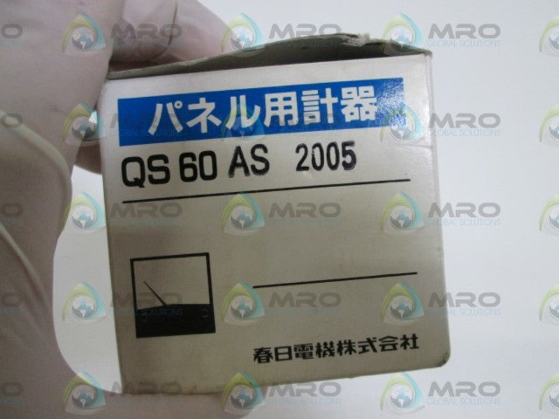 KASUG PANEL METER QS 60 AS (BOX AS PICTURED) NSMP