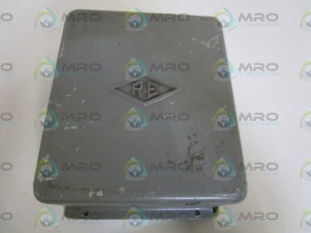 REULAND ELECTRIC RTC-025-246-DNO-E RTC SOFT-START CONTROL 460V 7.5HP *USED*