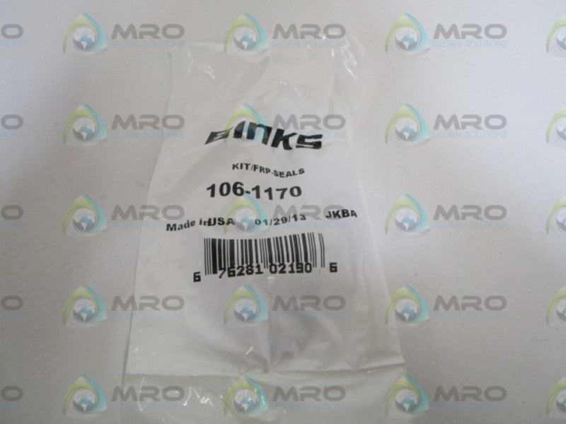 BINKS KIT/FRP-SEALS 106-1170 * NEW IN FACTORY BAG *