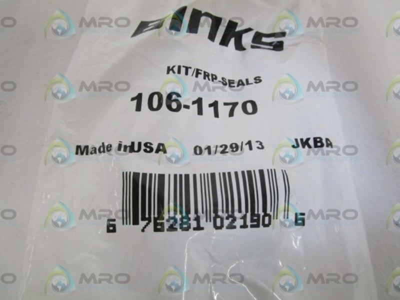 BINKS KIT/FRP-SEALS 106-1170 * NEW IN FACTORY BAG *