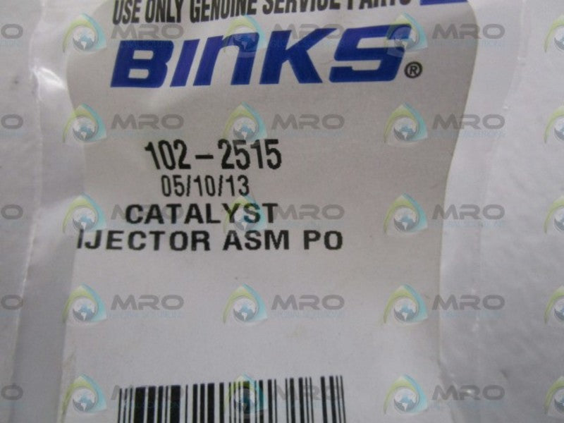 BINKS CATALYST IJECTOR ASSEMBLY 102-2515  NSMP