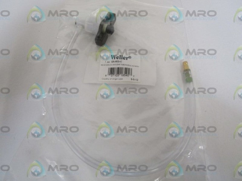 ASYMTEK RECEIVER W/ CLEAR TUBE NOZZLE ASSEMBLY SA-603-C * NEW IN FACTORY BAG *