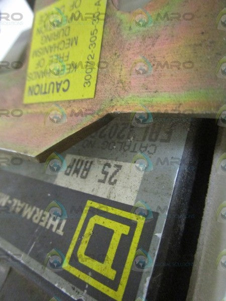 SQUARE D CIRCUIT BREAKER FAL32025 UNMP