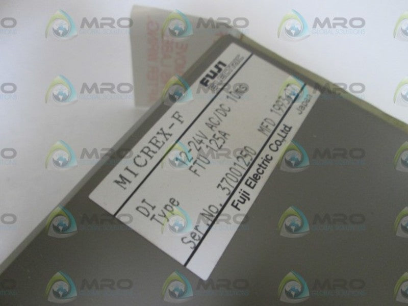 FUJI ELECTRIC INPUT MODULE FTU 125A  *NEW IN BOX*