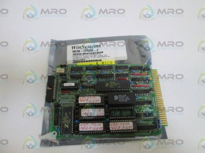 WIN SYSTEMS MCM-CPU2A-2 CPU BOARD  UNMP