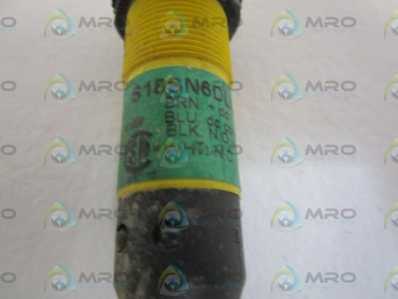 BANNER PHOTOELECTRIC SENSOR S18SN6DLQ  UNMP