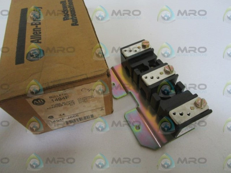 ALLEN BRADLEY ADAPTER PLATE KIT 1494F-J666 SER. A (AS PICTURED)  NSMP