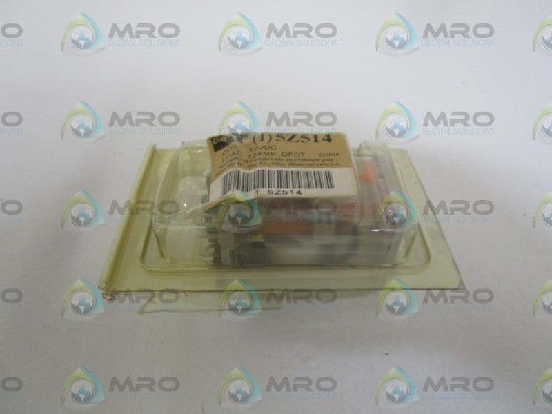 DAYTON 12VDC RELAY 5Z514 * NEW IN ORIGINAL PACKAGE *