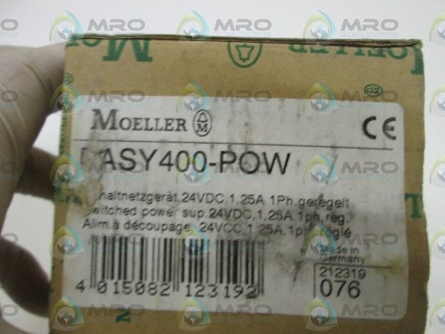 KLOCKNER MOELLER POWER SUPPLY EASY400-POW *NEW IN BOX *