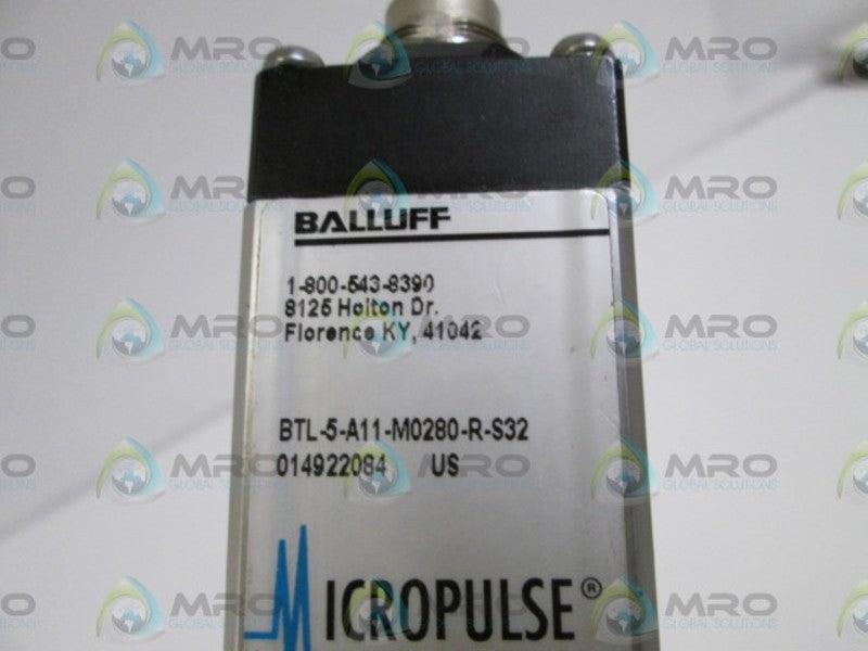 BALLUFF MICROPULSE TRANSDUCER BTL-5-A11-M0280-R-S32  UNMP