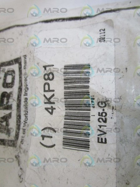 ARO 4PK81 EXHAUST VALVE EV125-G * NEW IN FACTORY BAG *