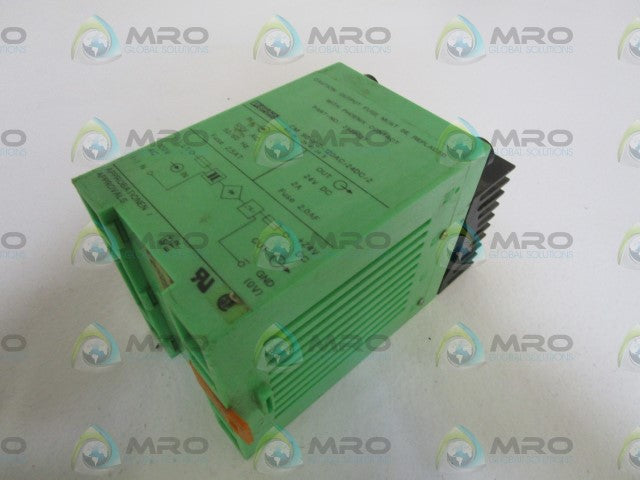 PHOENIX CONTACT POWER SUPPLY CM 90-PS-120AC/24DC/2 *USED*