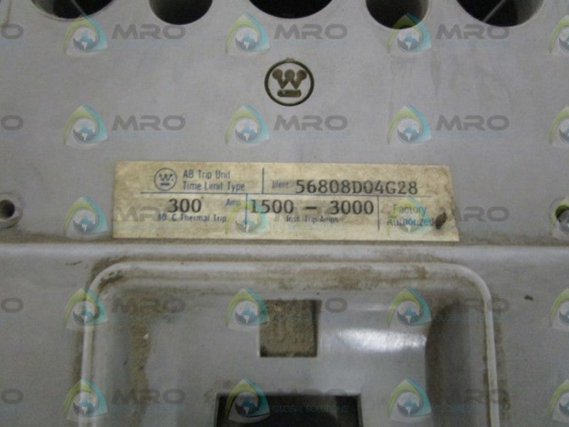 SIEMENS WESTINGHOUSE CIRCUIT BREAKER 300AMP HLB3300 *REMANUFACTURED*