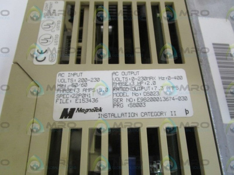 MAGNETEK DRIVE DS023  *USED*