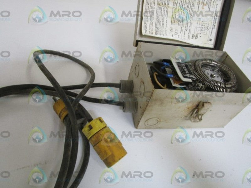 TORK DUTY CYCLE TIMER W/ OMIITTING DEVICE 8007 *USED*