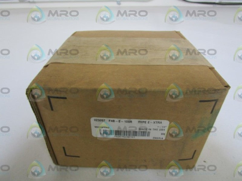 BALDOR 1-1/2" FLANGE BLOCK F4B-E-108R * FACTORY SEALED *