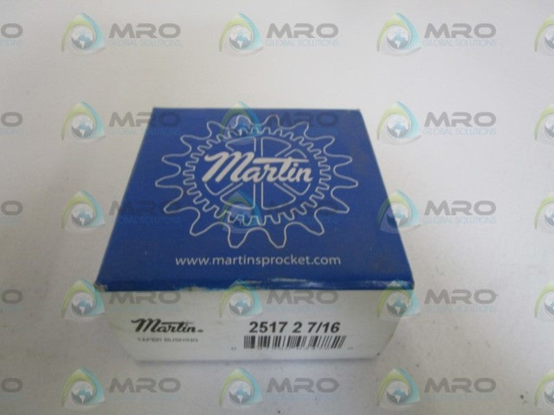 MARTIN 2517 TAPER BUSHING 2-7/16" *FACTORY SEALED*