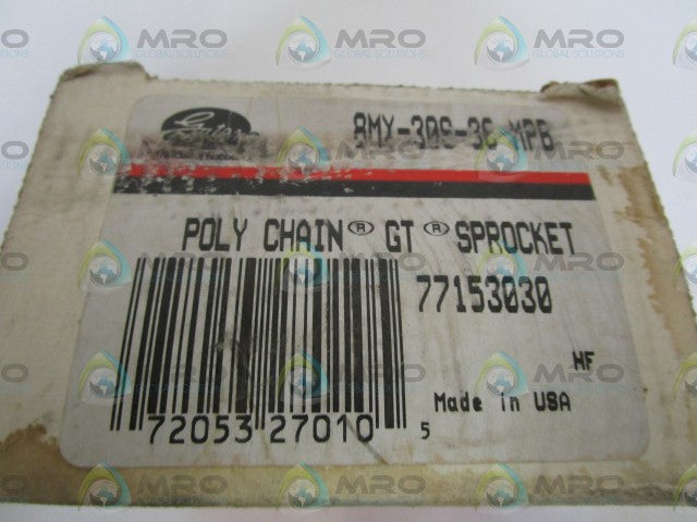 GATES SPROCKET 8MX-30S-36-MPB *NEW IN BOX*