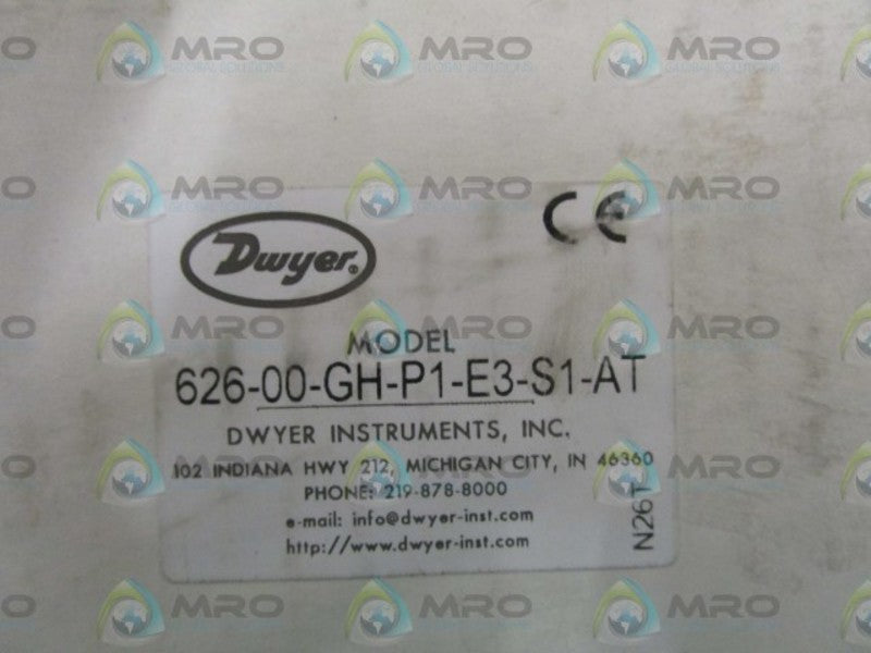 DWYER 30IN.HG-0PSIG TRANSMITTER 626-00-GH-P1-E3-S1-AT  NSMP