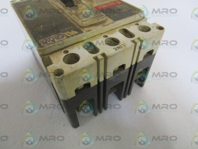 WESTINGHOUSE HMCP100R3 CIRCUIT BREAKER *USED*