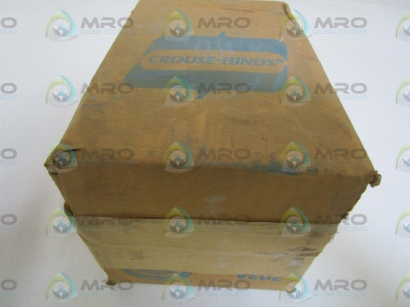 CROUSE-HINDS GLOBE (CLEAR) G63 * FACTORY SEALED *